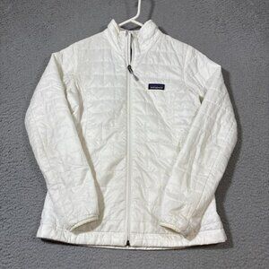 PATAGONIA Women's NANO PUFF JACKET Primaloft White Size XS